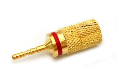 Cable Pin Red Gold